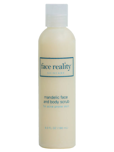 mandelic face and body scrub